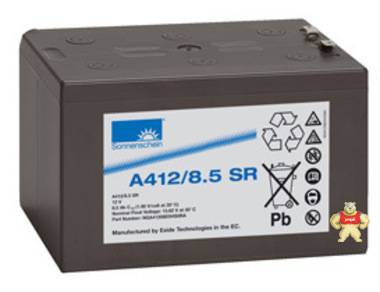 A412/8.5SR/德国阳光纯进口交通蓄电池12V8.5AH渠道内部批发 工业电源UPS专供 