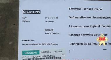 6SL3054-0EF00-1BA0西门子S120CF卡/6SL3054-OEFOO-1BAO 上海幕炎工控