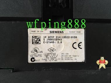 西门子PLC CPU224 6ES7 214-1BD22-0XB0 8新 特价中 