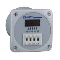 正泰现货时间继电器数显时间继电器延时继电器JS11S-06MS AC/DC