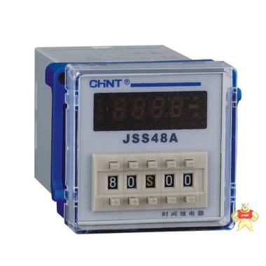 正泰时间继电器数显时间继电器延时继电器JSS48A-11 AC220V现货 
