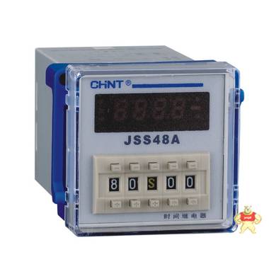 正泰时间继电器数显时间继电器延时继电器JSS48A-P 999s现货特价 