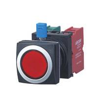 进口韩国凯昆Φ22金属耐用铝合金哑光型按钮开关K2A-21现货批发