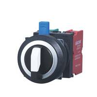 进口韩国凯昆Φ22金属耐用铝合金哑光型2档短手柄选择开关K2A-41S