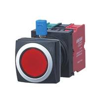 进口韩国凯昆Φ22金属耐用铝合金哑光型带LED灯按钮K2A-27现货