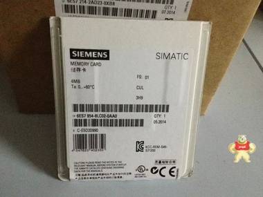 6ES7954-8LC02-0AA0 西门子S7-1200存储卡4MB 德国全新原装现货 西门子工控设备