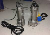 不锈钢污水潜水泵 WQD7-3F 自控型潜水泵 0.25KW