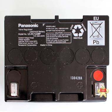 松下蓄电池12V28AH铅酸免维护LC-P1228电池动力储能电池原装现货 