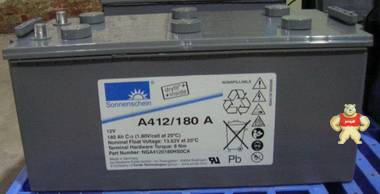 德国阳光蓄电池A412/180A 德国阳光12V180AH原装进口 胶体电池 恒盛腾达科技 