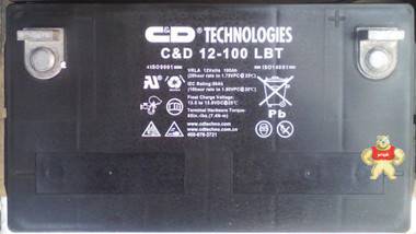 西恩迪 大力神蓄电池C&D12-100LBT / 12V100AH 