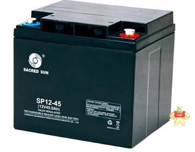 圣阳12v系列免维护铅酸蓄电池  圣阳蓄电池SP12-45 国信力拓 