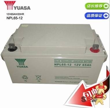 原装YUASA汤浅蓄电池NPL65-12 12V65Ah机房铅酸免维护蓄电池 