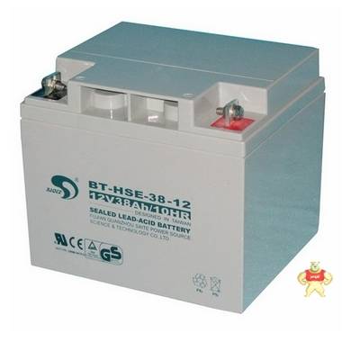 赛特蓄电池BT-HSE-38-12 12V38Ah/原装现货铅酸免维护蓄电池 