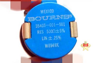 现货美国 BOURNS 电位器 3540S-001-501 RES 500欧 