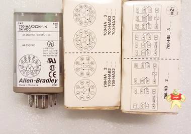 全新原裝 AB羅克韋爾 700-HAX3Z24-1-4 24VDC 續(xù)電器 