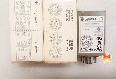 全新原裝 羅克韋爾AB 續(xù)電器 700-HAB3Z24-4 24VDC 