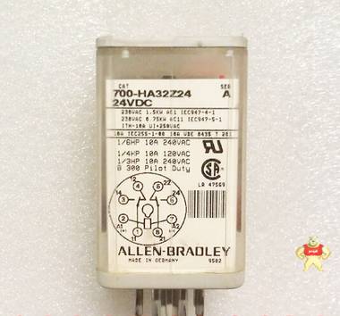 全新現(xiàn)貨 羅克韋爾AB 續(xù)電器 700-HA32Z24 24VDC 