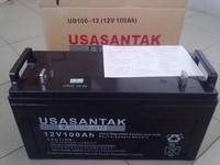 山特蓄电池6GFM-12100  美国山特蓄电池12v100ah 免维护蓄电池 蓄电池UPS