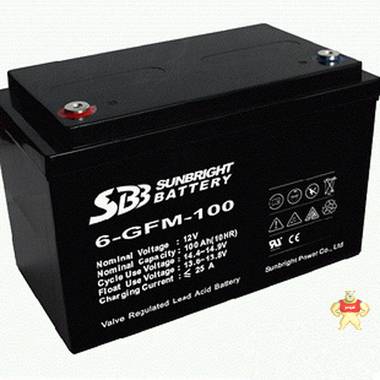 圣豹SBB蓄电池6-GFM-100/12V100Ah 