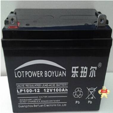 乐珀尔蓄电池12V100AH 美国乐珀尔LP100-12 UPS 免维护蓄电池 