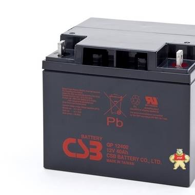 CSB蓄电池GPL12400吸液式蓄电池 工业UPS电源蓄电池 