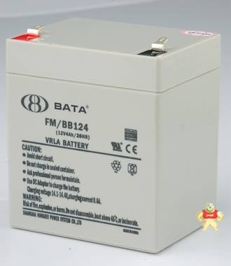 鸿贝蓄电池FM/BB124 鸿贝12V4Ah蓄电池 电源蓄电池销售中心 
