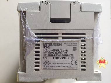 三菱PLC FX3U-48MR/ES-A 95新 可冲新 