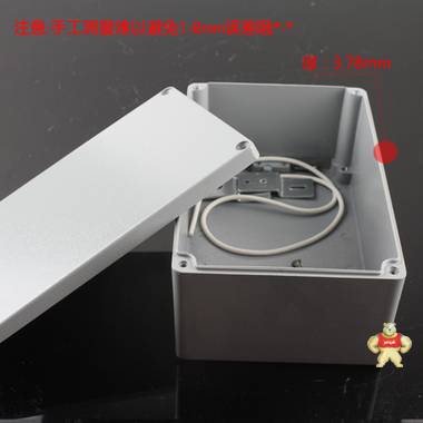 IP66维港电气铸铝防水盒WG-FA3-1金属按钮盒188*130*75铝壳屏蔽盒电源安装盒铝合金按钮盒 