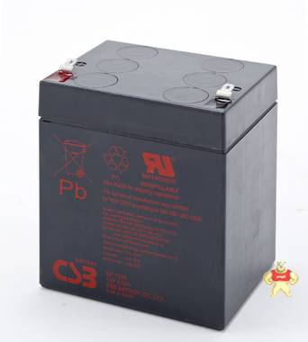 CSB蓄电池GP1245阀控式免维护铅酸蓄电池12V4.5AH 北京中企豪建 