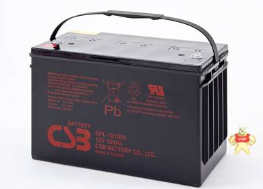 CSB蓄电池GPL121000阀控式免维护铅酸蓄电池12V100AH 中企豪建 