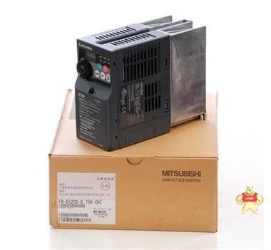 全新原装三菱变频器FR-D720S-0.75K-CHT 0.75KW单相220V/D700经济型 