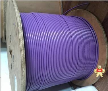 西门子紫色双芯屏蔽电缆 