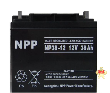 耐普NPP蓄电池NP38-12 12V38AH 原装现货销售 