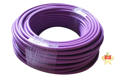 Profibus-dp总线电缆 屏蔽双绞紫色PVC护套1米起售 