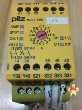 现货德国 PILZ皮尔兹安全继电器PNOZ XV2 3/24VDC 2n/ot 