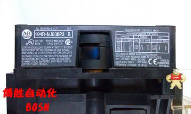 全新原裝現(xiàn)貨 A-B 變頻器 194R-NJ030P3 