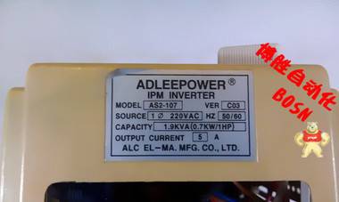 全新原装现货日本 爱德利ADLEEPOWER 变频器 AS2-107 