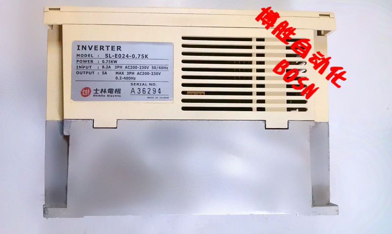 全新原装现货 士林电机 SL-E024-0.75K 变频器