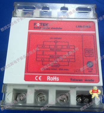 全新原装FOTEK台湾阳明LSR-25DA功率调整器,可控硅模块 