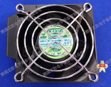 100%现货,全新KAKU散热风扇KA8225HA2BAT  220V-240V~AC 50/60Hz 