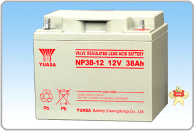 太阳能蓄电池-汤浅蓄电池NP12V38AH 通信电源 