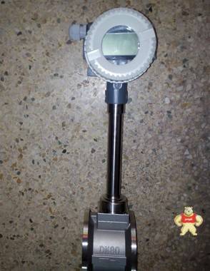 不锈钢涡街流量计,锂电池供电现场显示型蒸汽流量计LUGB2404P4 