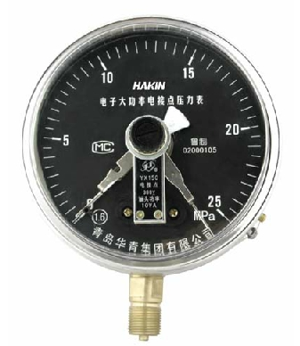 YX150E 电子大功率电接点压力表 表面150mm 大容量 青岛华青仪表