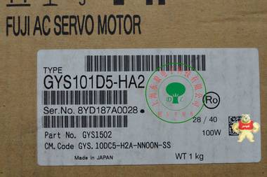 富士伺服电机GYS101D5-HA2 