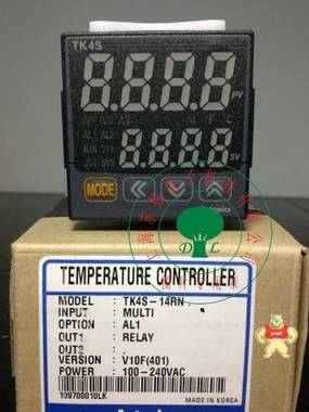 全新原裝奧托尼克斯溫控表TK4S-14RN 