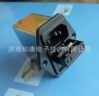 帶開(kāi)關(guān)插座三合一濾波器6A 220V 單保險(xiǎn)CW2B-6A-T廣志原裝