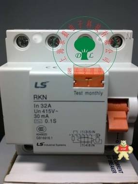 全新原裝LG漏電開關(guān)RKN32A-4P 