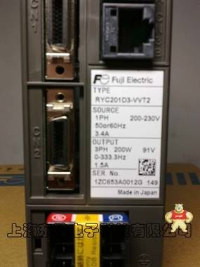 富士伺服驱动器RYC201D3-VVT2 