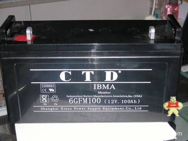 CTD蓄电池6GFM100/德国CTD电池12V100AH参数/UPS蓄电池12V100AH 