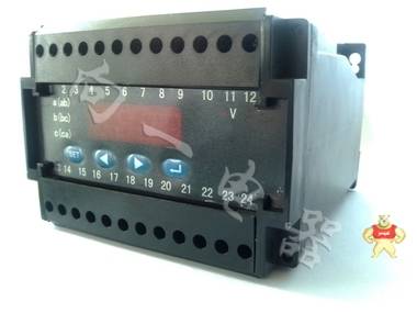 XYB-3V三相電壓變送器 隔離模擬信號輸出 4-20mA或0-20mA等 